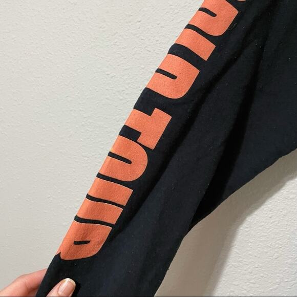 Justin Bieber Black Purpose The World Tour Hoodie Sweatshirt Womens M Hooded - Picture 3 of 8